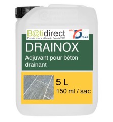 DRAINOX additif pour béton drainant