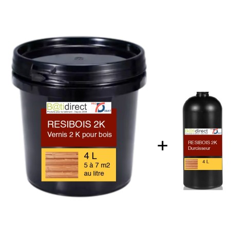 RESIBOIS 2 K vernis vitrificateur