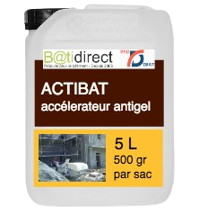 ACTIBAT accélérateur de prise pour mortiers et bétons