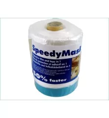 SPEED MASK film statique, lisière adhesive