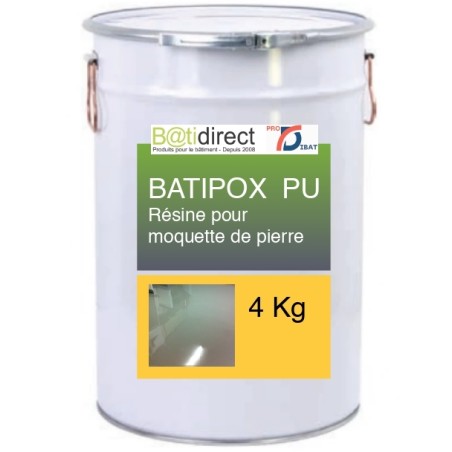 BATIPOX PU résine pour moquette de pierre (marbre)