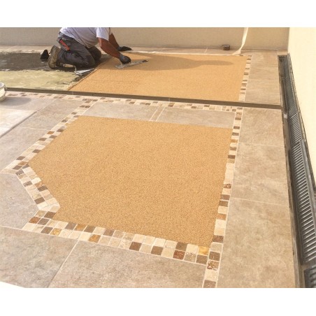 BATIPOX PU résine pour moquette de pierre (marbre)