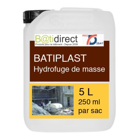 BATIPLAST hydrofuge de masse