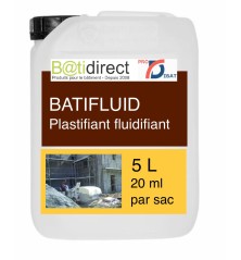 BATIFLUID Plastifiant, Fluidifiant pour mortiers