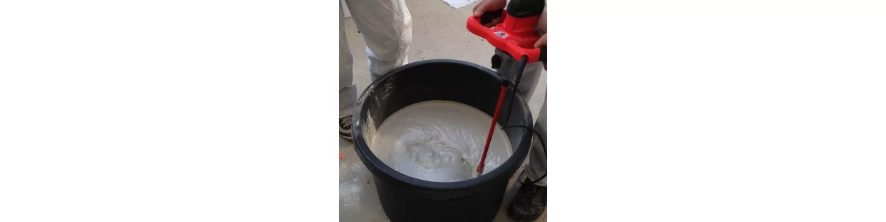 Résines auto-lissantes